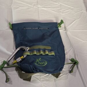 Chaco Navy and Olive Dry Bag with Carabiner